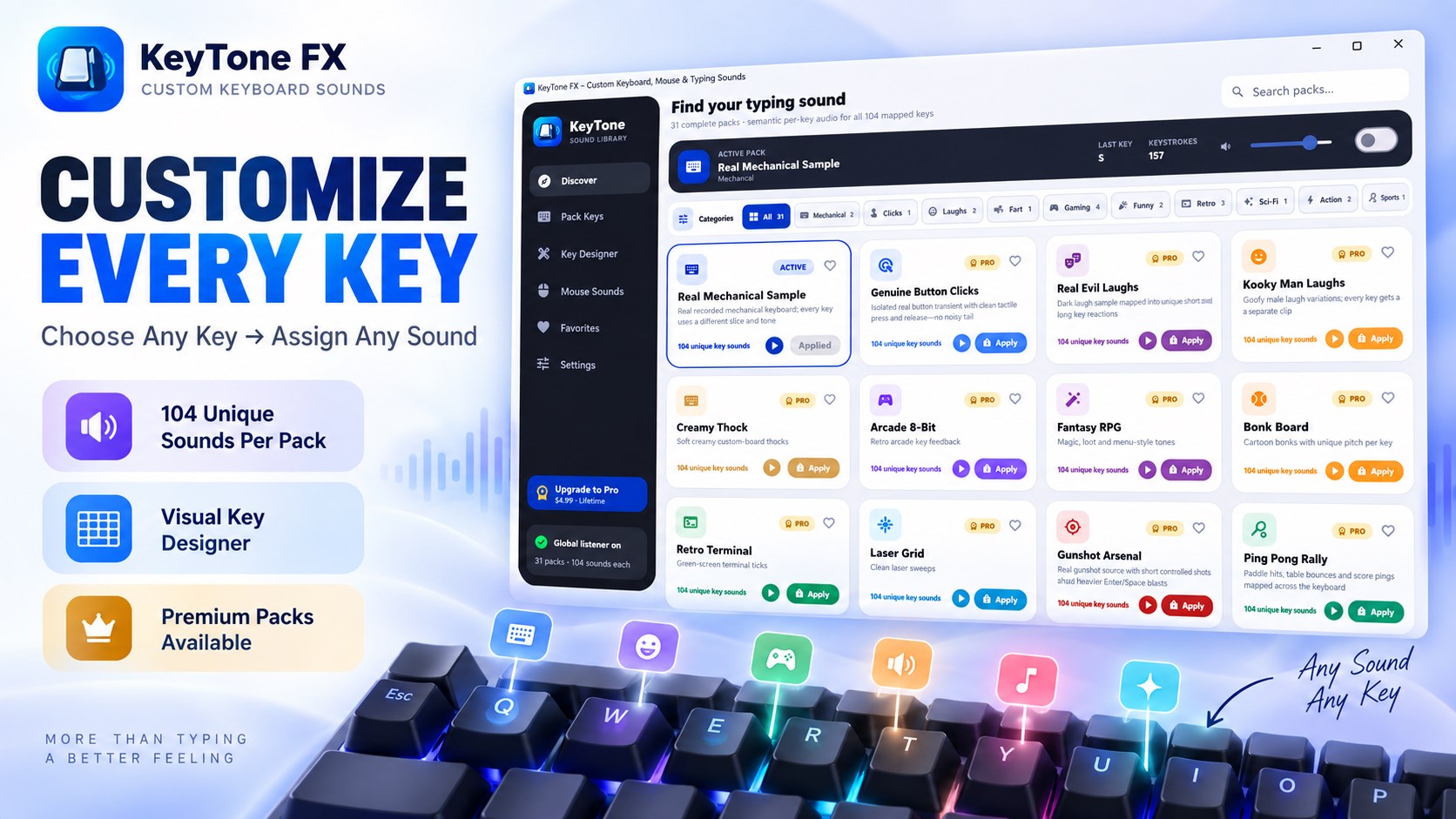 KeyTone FX Windows app preview