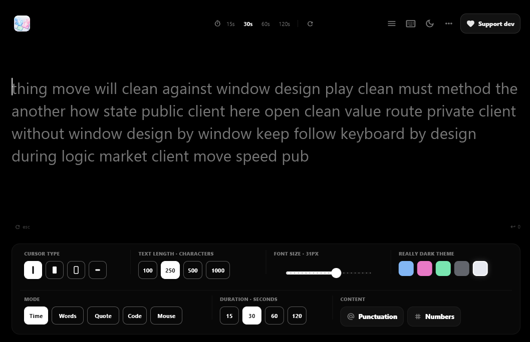 Typing Lab Windows app preview
